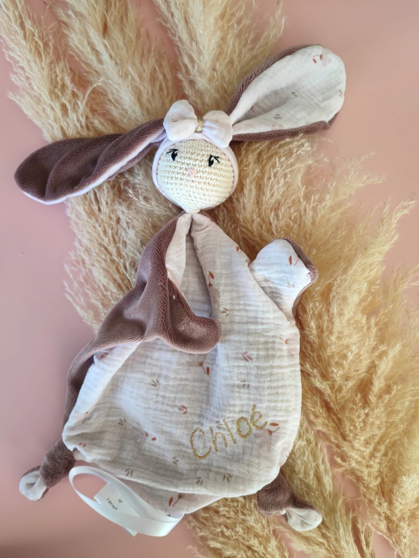 Louise / Louison le lapin personnalisable aux grandes oreilles